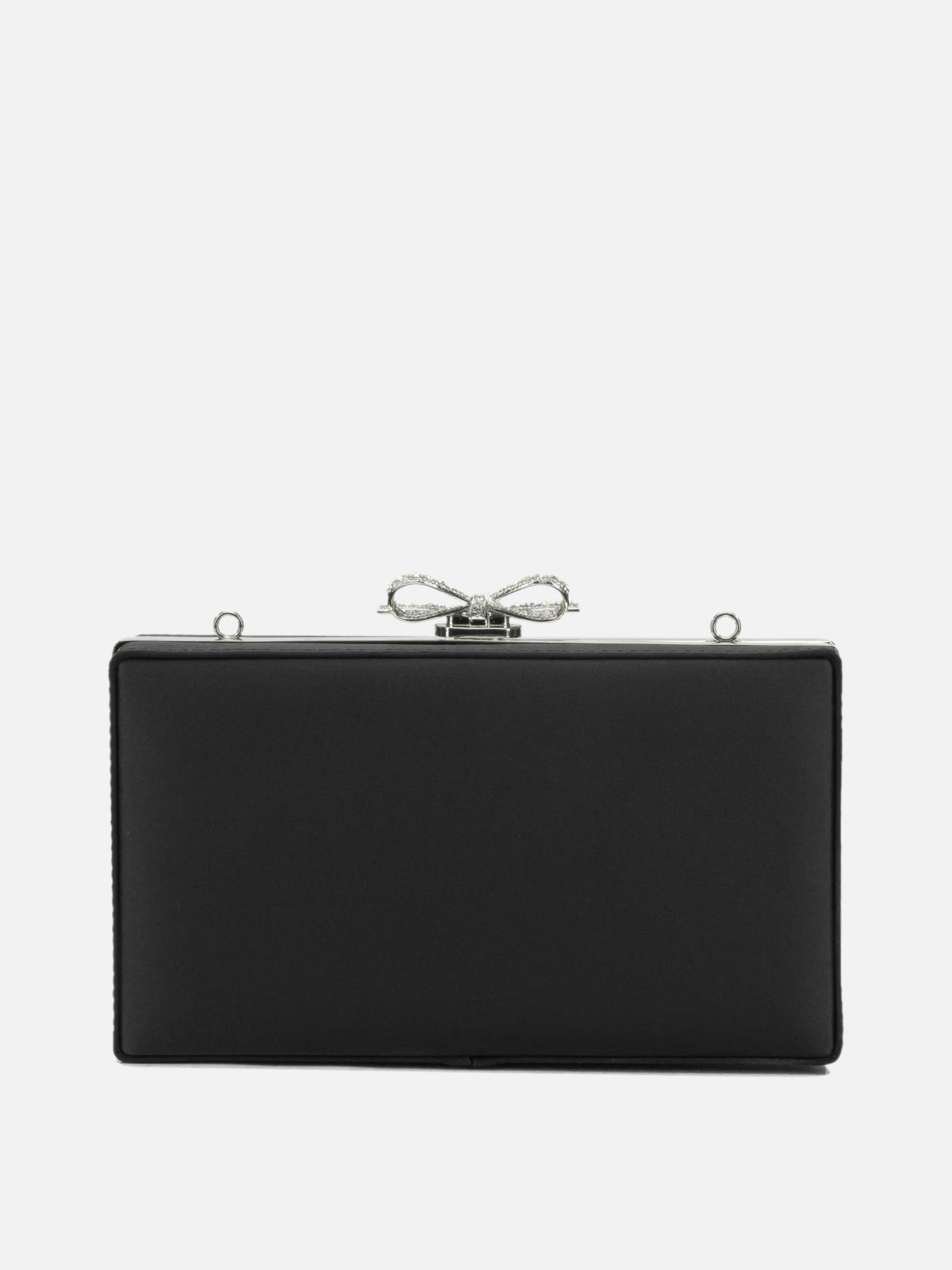 Self-portrait Crystal Clutch Bag Silver

