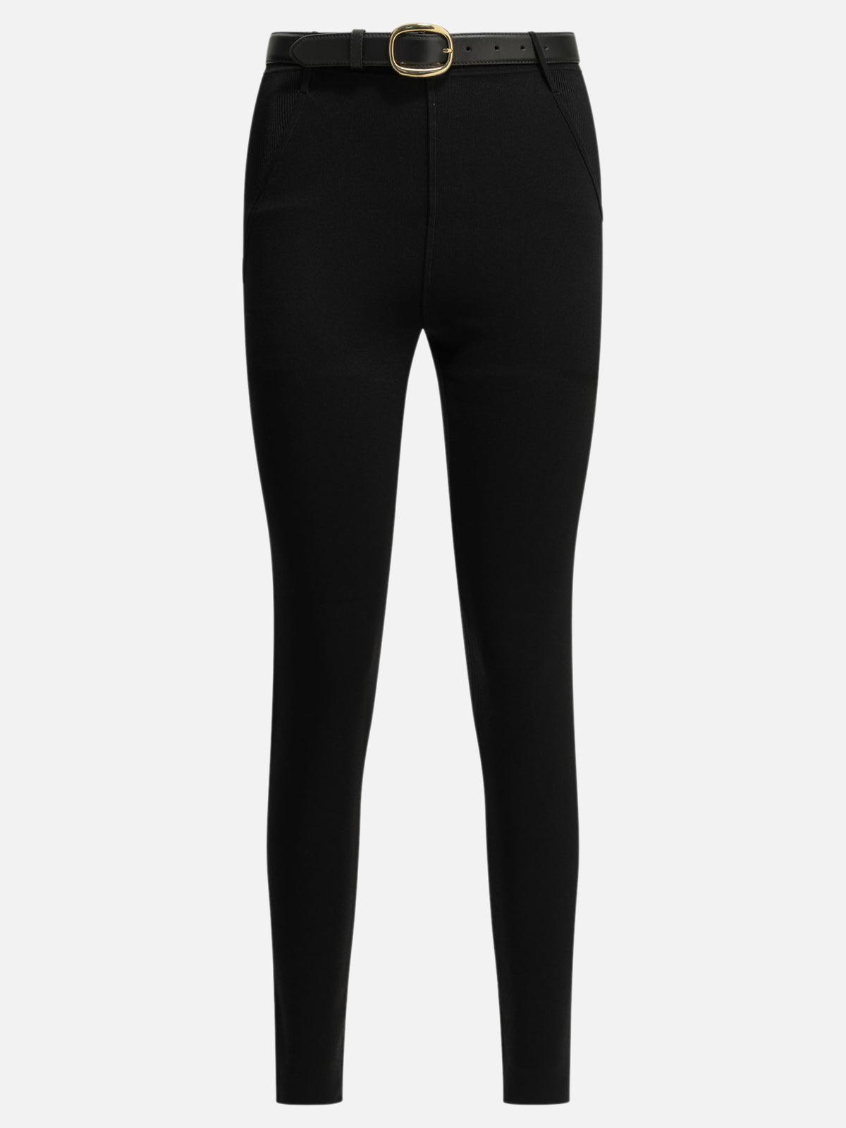 Self-portrait Knit leggings Black

