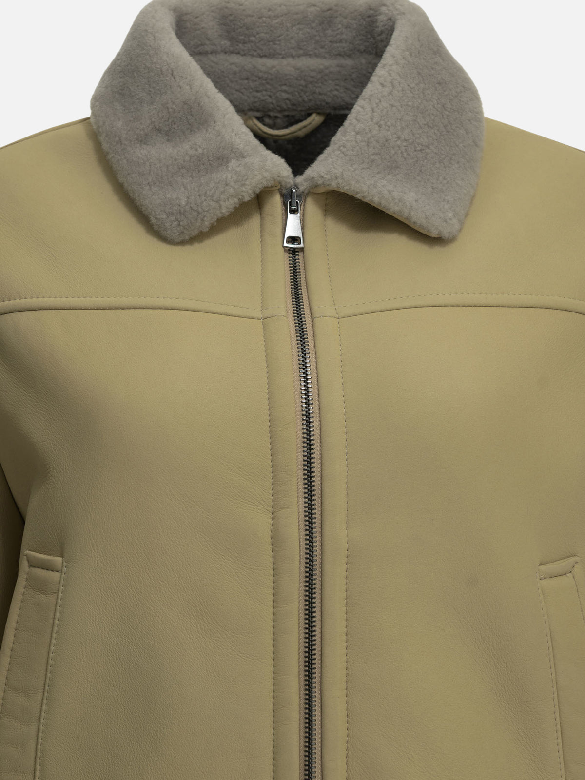 Semper Shearling jacket Beige

