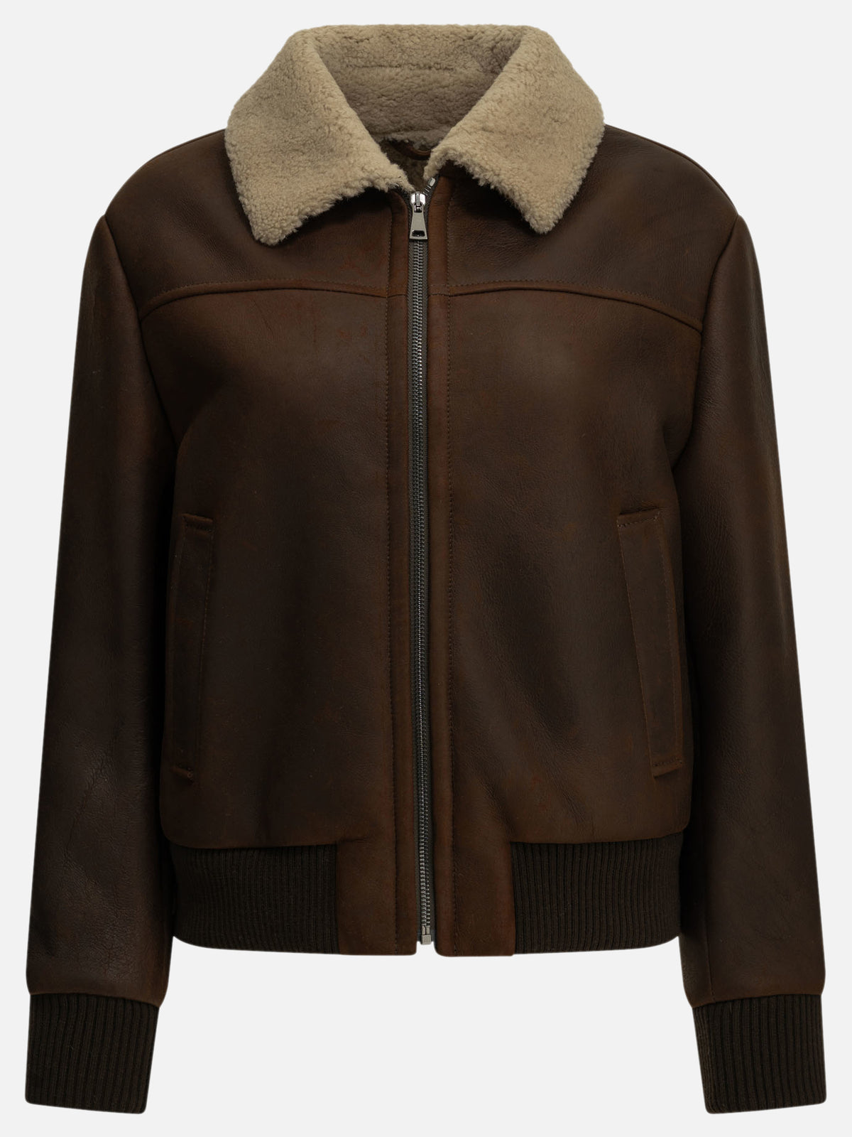Semper Shearling jacket Brown

