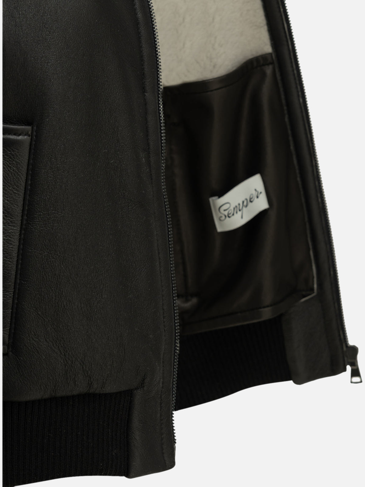 Semper Shearling jacket Black

