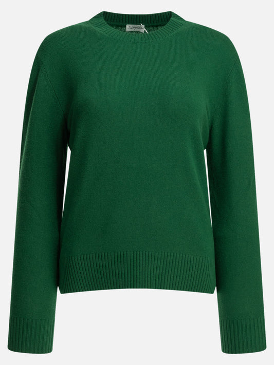 Crewneck sweaters Solid colour  Green - Semper Women | PLP | VIETTI Online Store 
