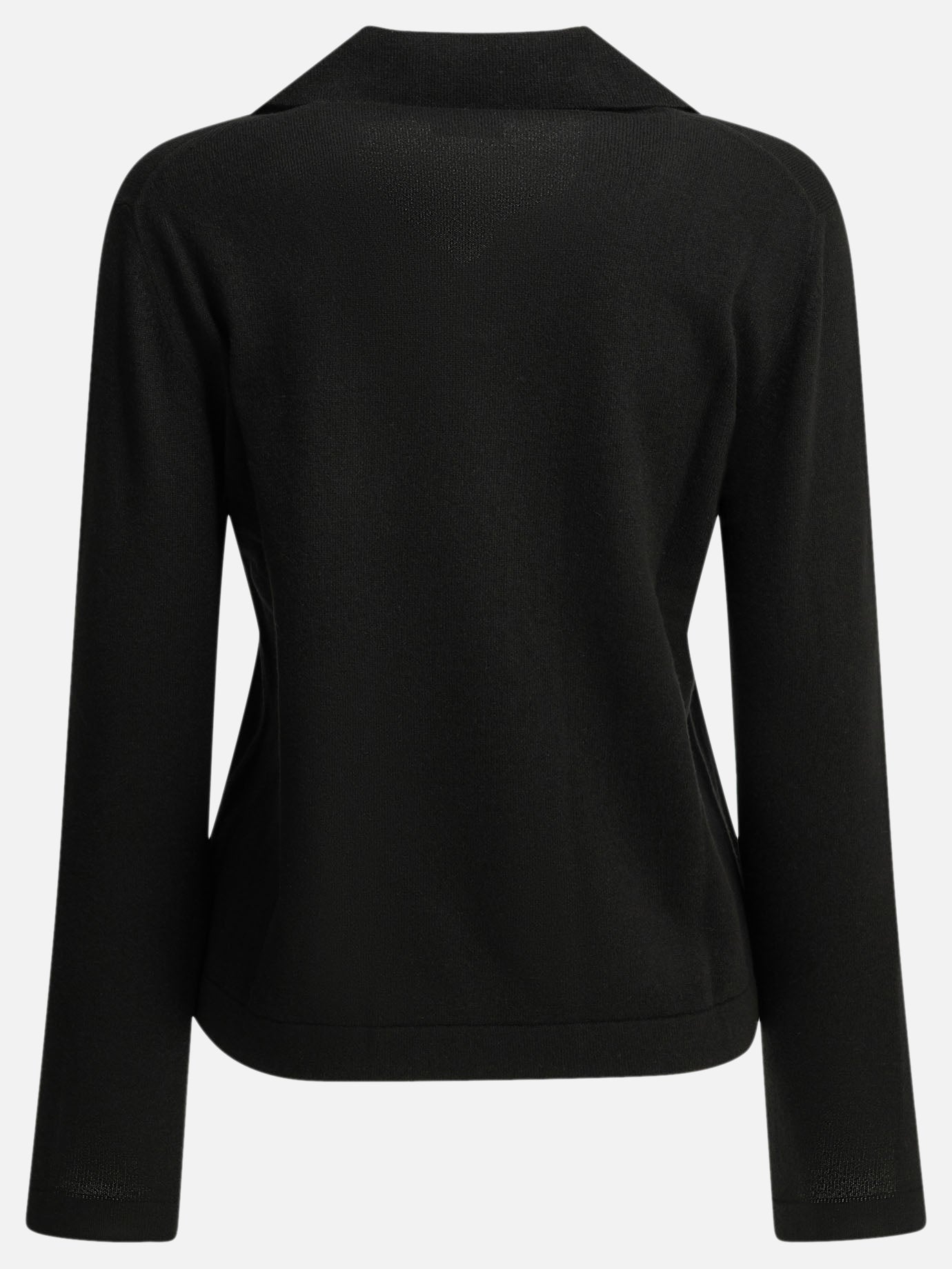 Polo sweater Solid colour  Black - Semper Women | PDP | VIETTI Online Store | Zoom-Modal_4

