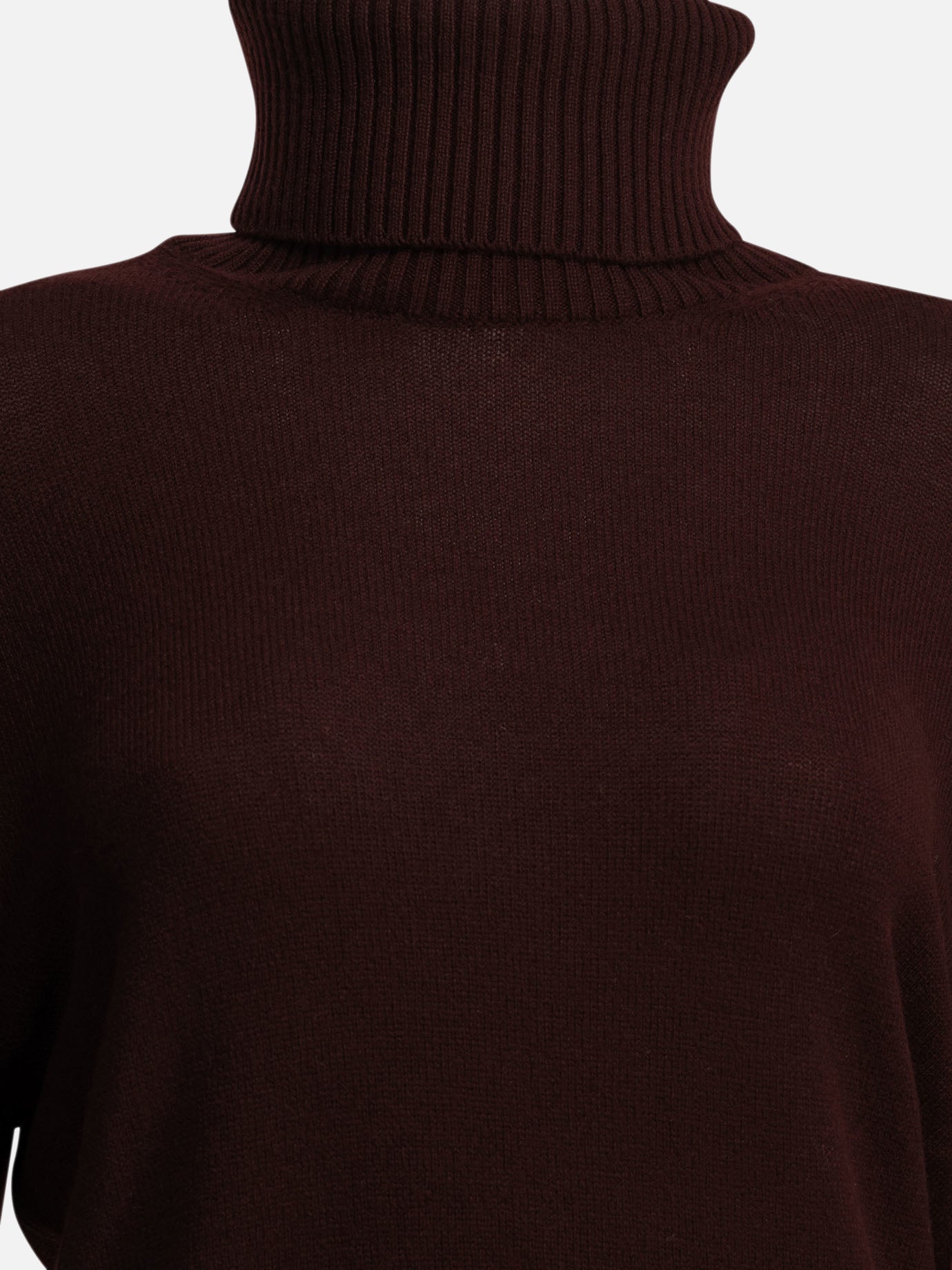 Turtleneck sweaters Solid colour  Bordeaux - Semper Women | PDP | VIETTI Online Store | thumbnail_3