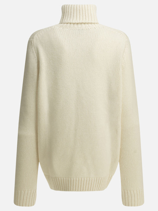 Turtleneck sweaters Solid colour  White - Semper Women | PLP | VIETTI Online Store | 2
