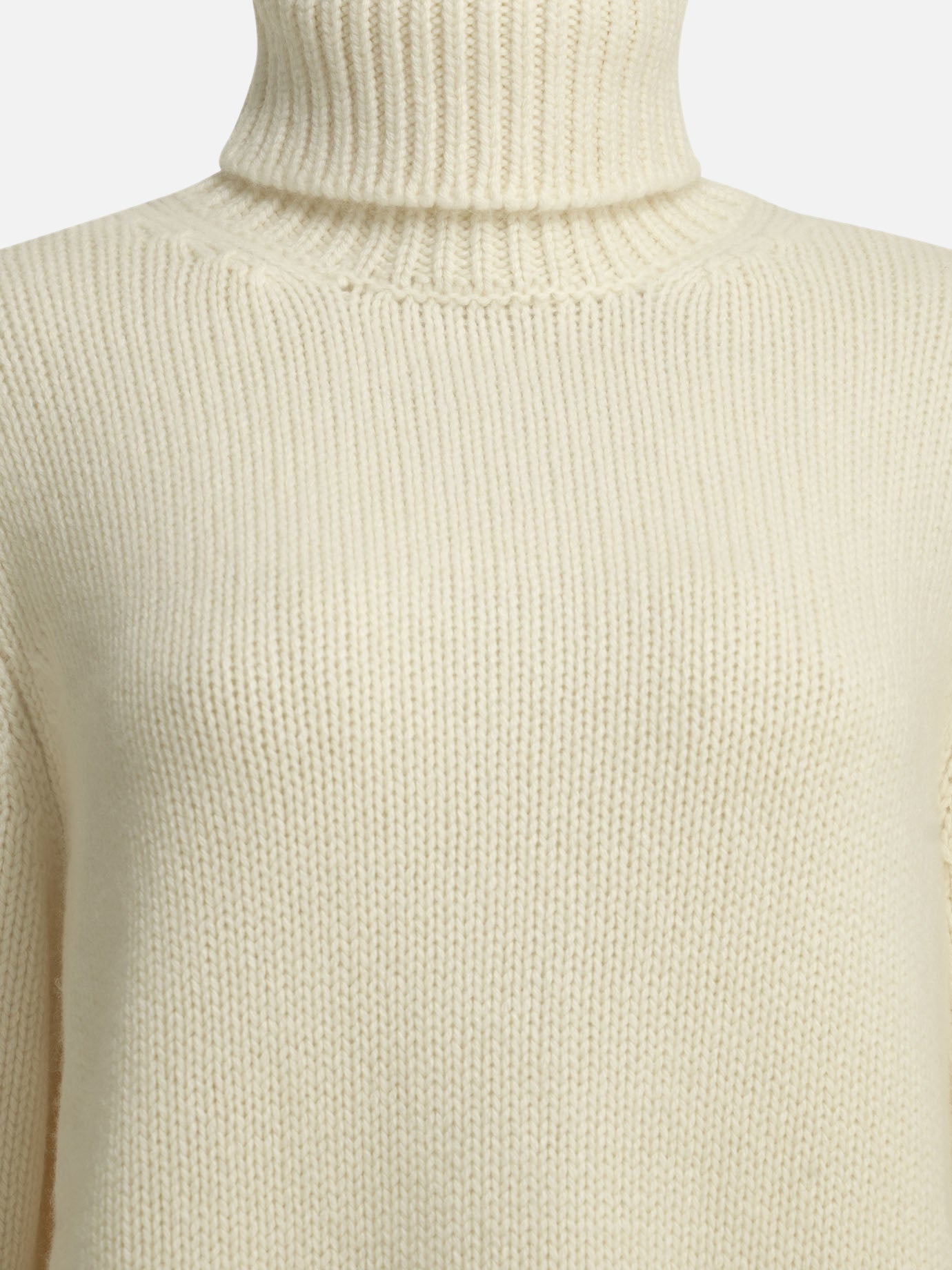 Turtleneck sweaters Solid colour  White - Semper Women | PDP | VIETTI Online Store | thumbnail_5