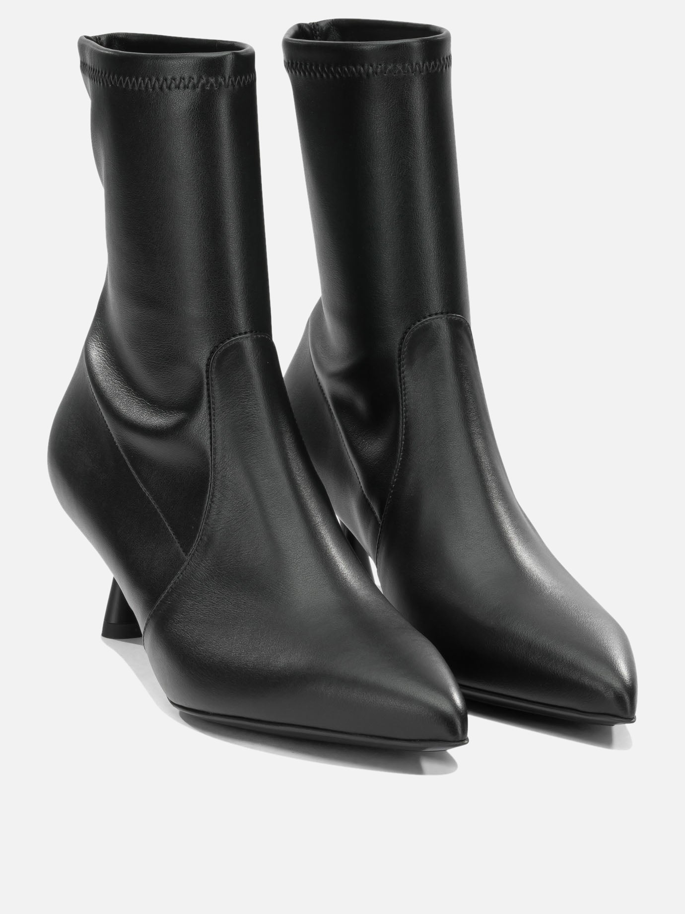 Pull-on boots 50% leather 50% eco-leather - 50% leather 50% rubber  Black - Sergio Levantesi Women | PDP | VIETTI Online Store | Zoom-Modal_2

