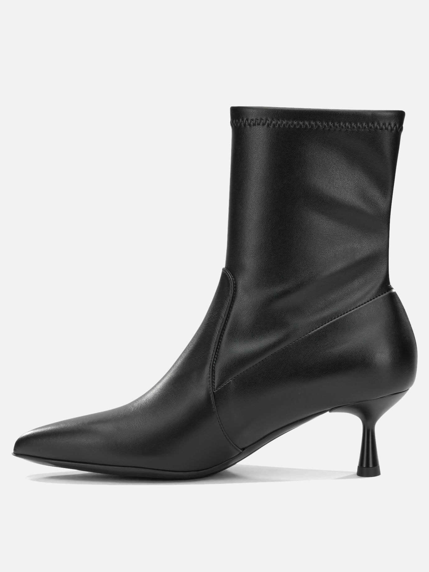 Pull-on boots 50% leather 50% eco-leather - 50% leather 50% rubber  Black - Sergio Levantesi Women | PDP | VIETTI Online Store | Zoom-Modal_3
