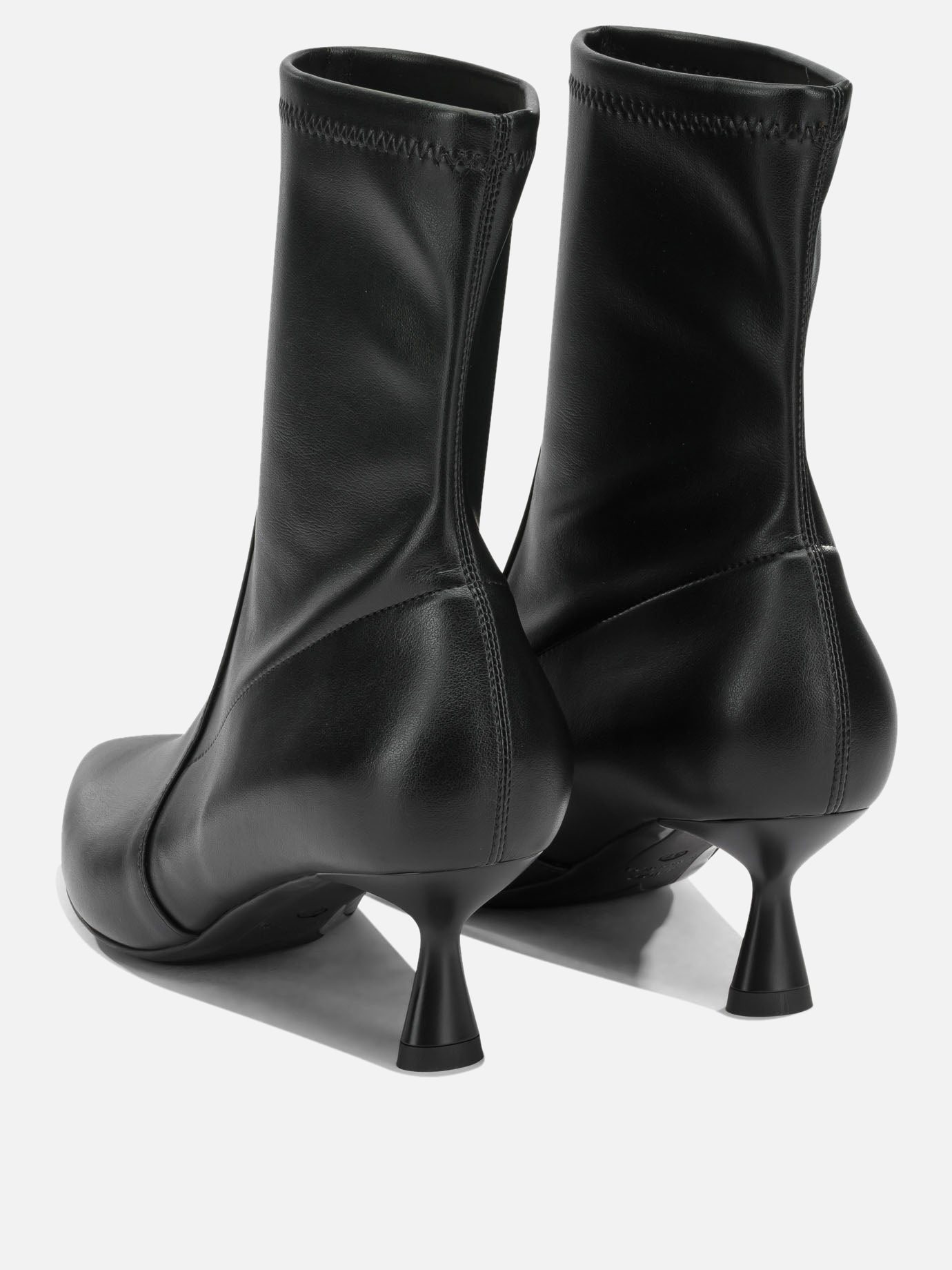 Pull-on boots 50% leather 50% eco-leather - 50% leather 50% rubber  Black - Sergio Levantesi Women | PDP | VIETTI Online Store | thumbnail_4