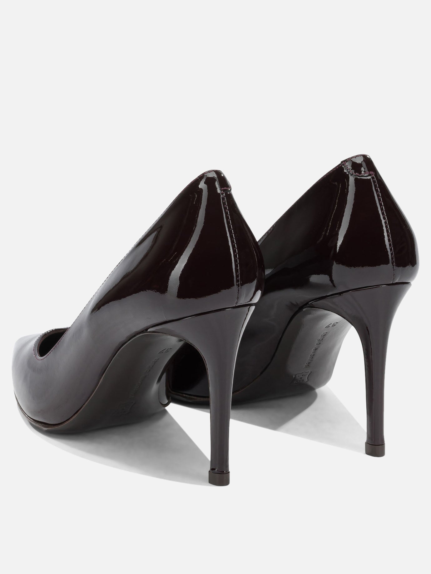 Décolleté 100% leather - 50% leather 50% rubber  Bordeaux - Sergio Levantesi Donna | PDP | VIETTI Online Store | thumbnail_4