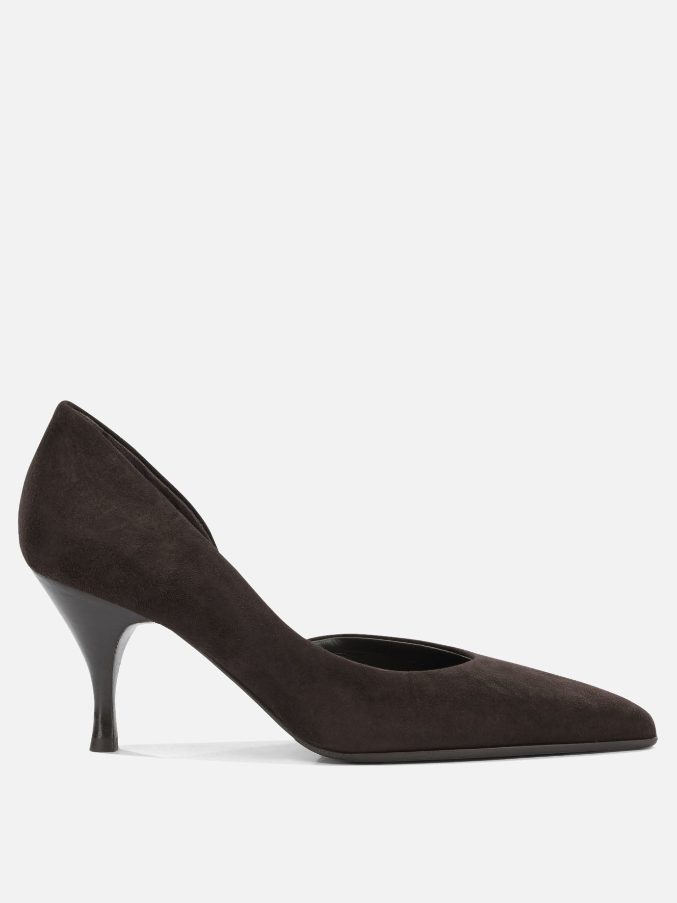 Décolleté 100% leather - 50% leather 50% rubber  Marrone - Sergio Levantesi Donna | PDP | VIETTI Online Store | Zoom-Modal
