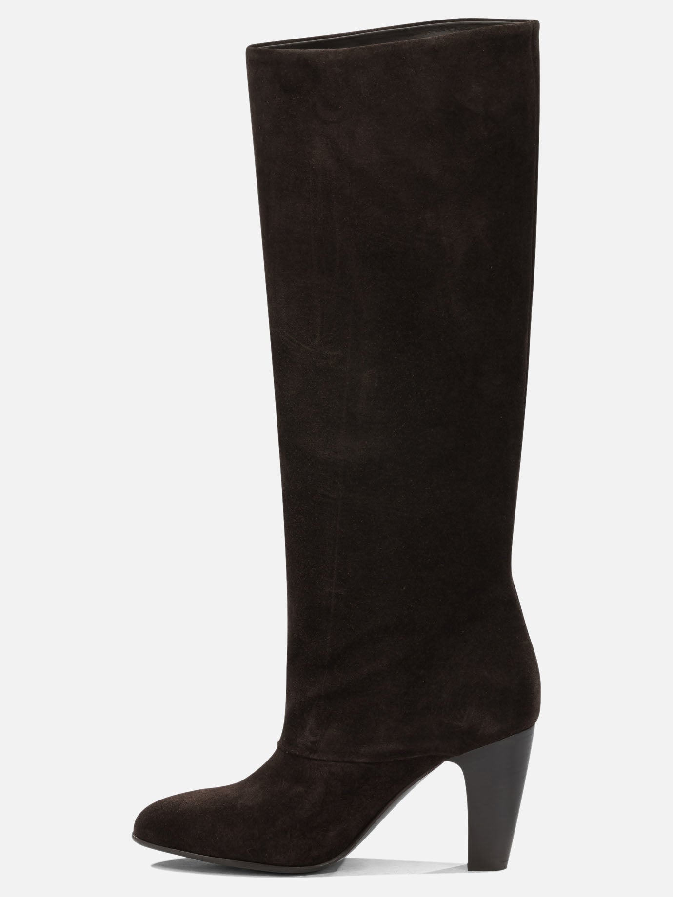 Knee-high 100% leather - 50% leather 50% rubber  Brown - Sergio Levantesi Women | PDP | VIETTI Online Store | Zoom-Modal_3
