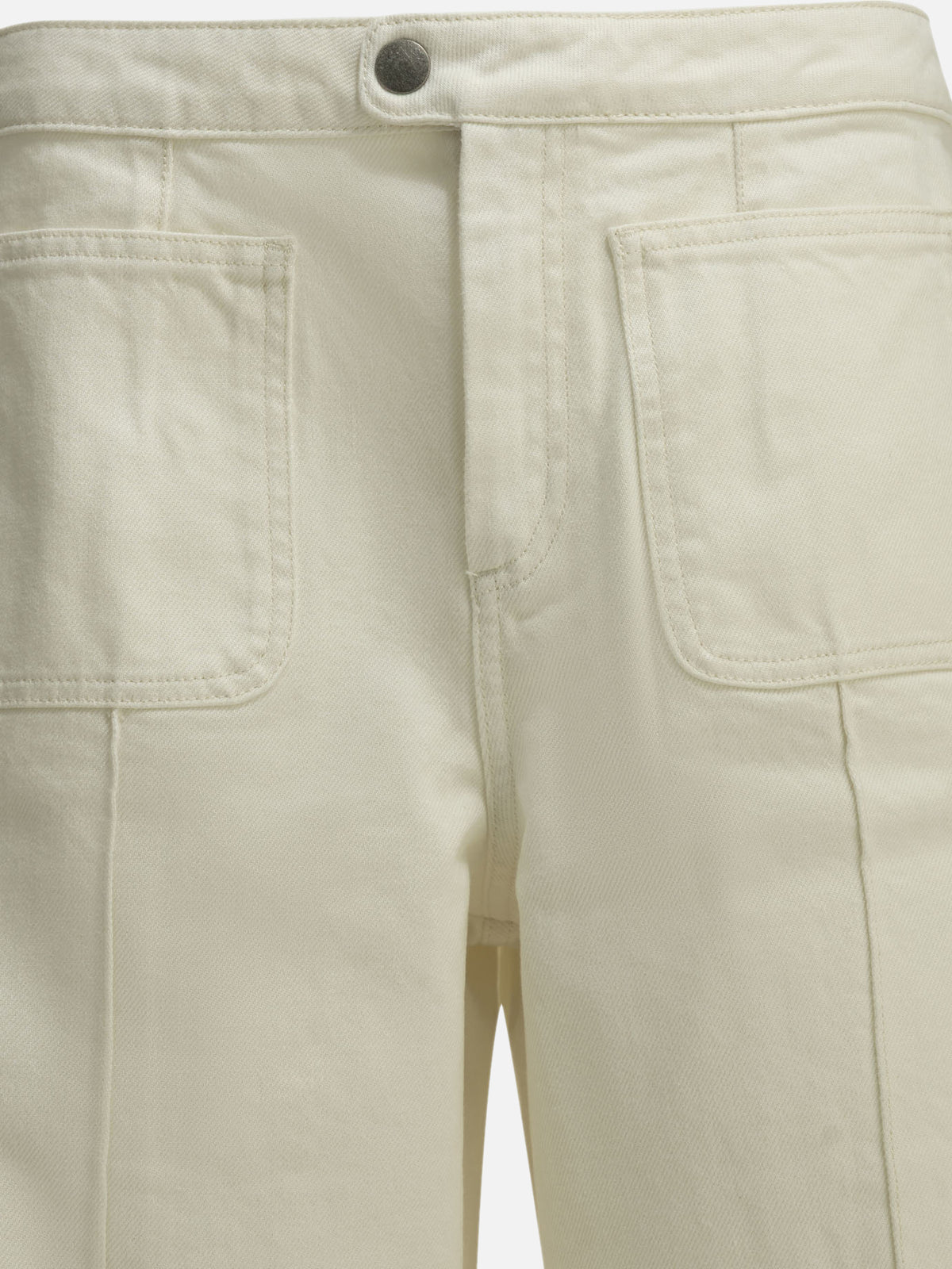 Soeur "Harry" Wide-Leg Jeans White