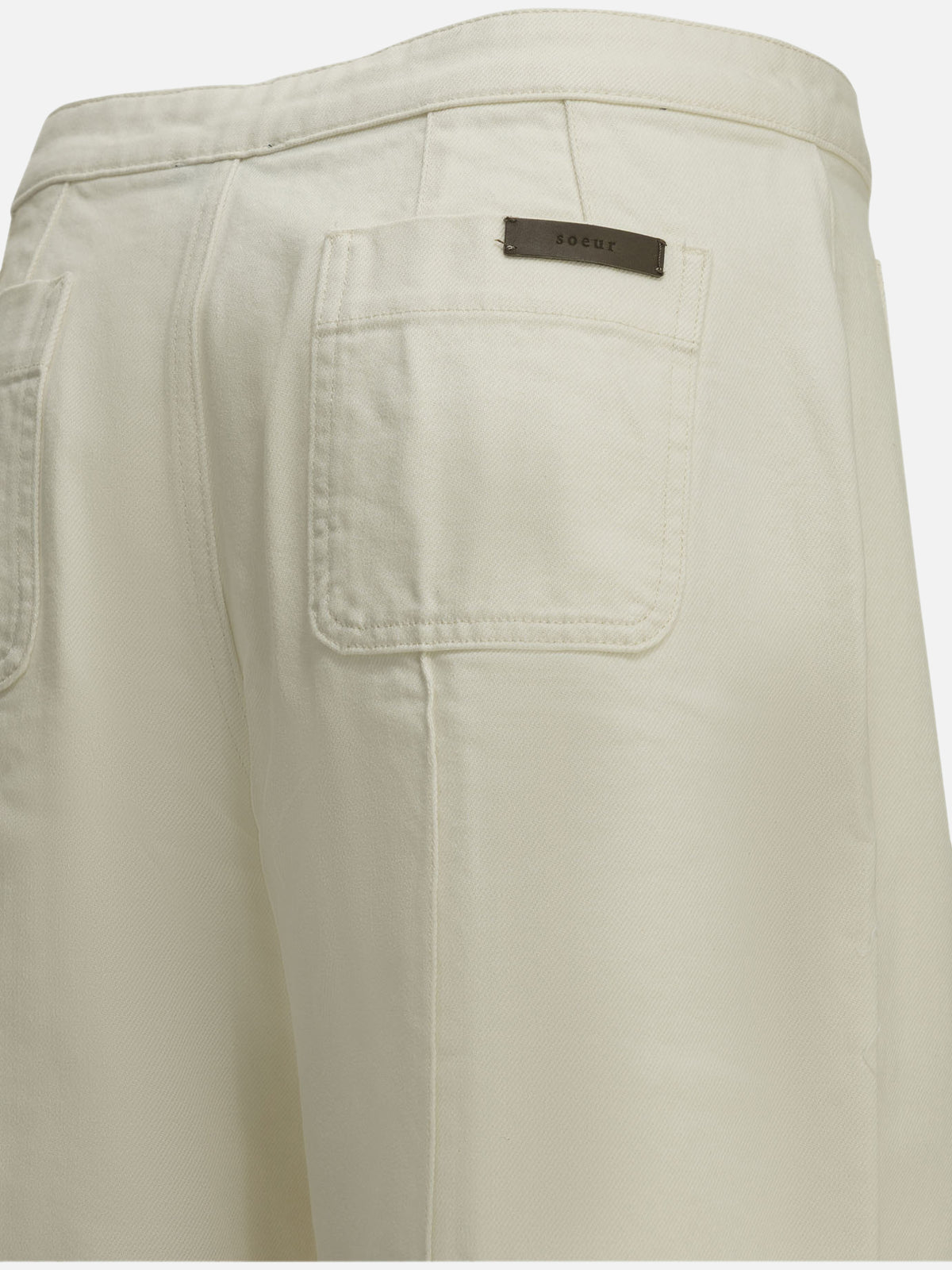 Soeur "Harry" Wide-Leg Jeans White - VIETTI