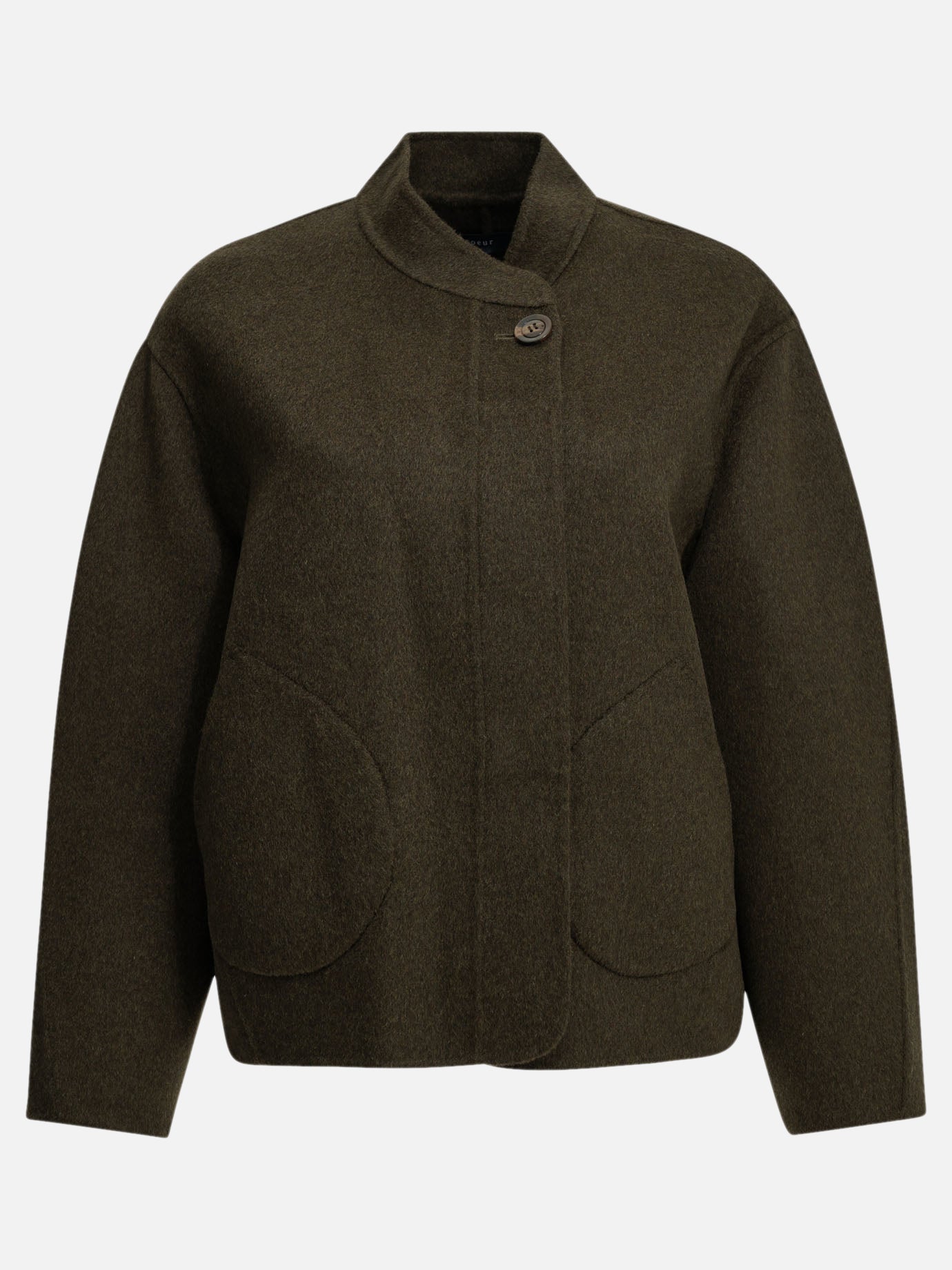 Short coats Solid colour  Green - Soeur Women | PDP | VIETTI Online Store | Zoom-Modal
