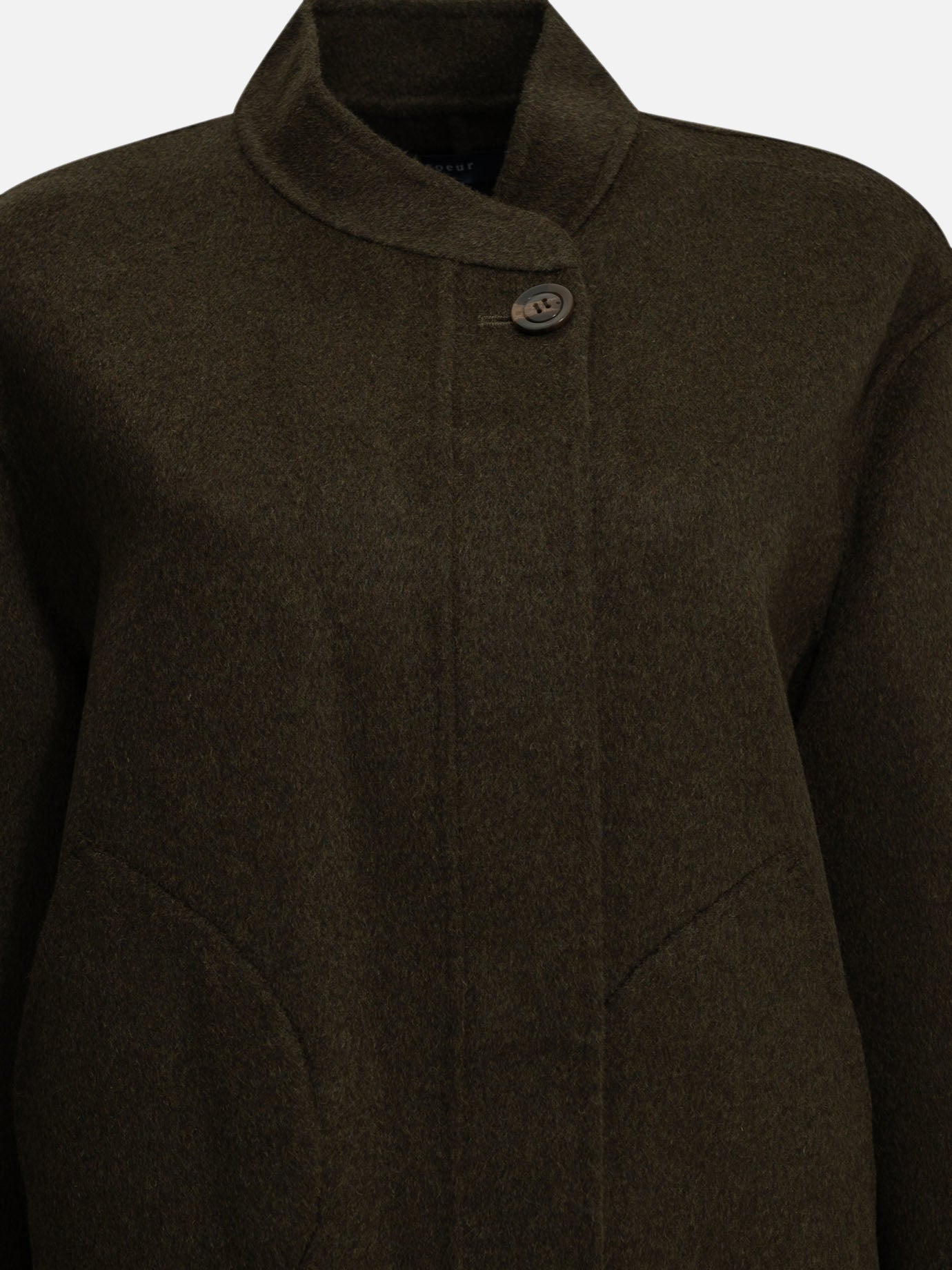Short coats Solid colour  Green - Soeur Women | PDP | VIETTI Online Store | Zoom-Modal_3
