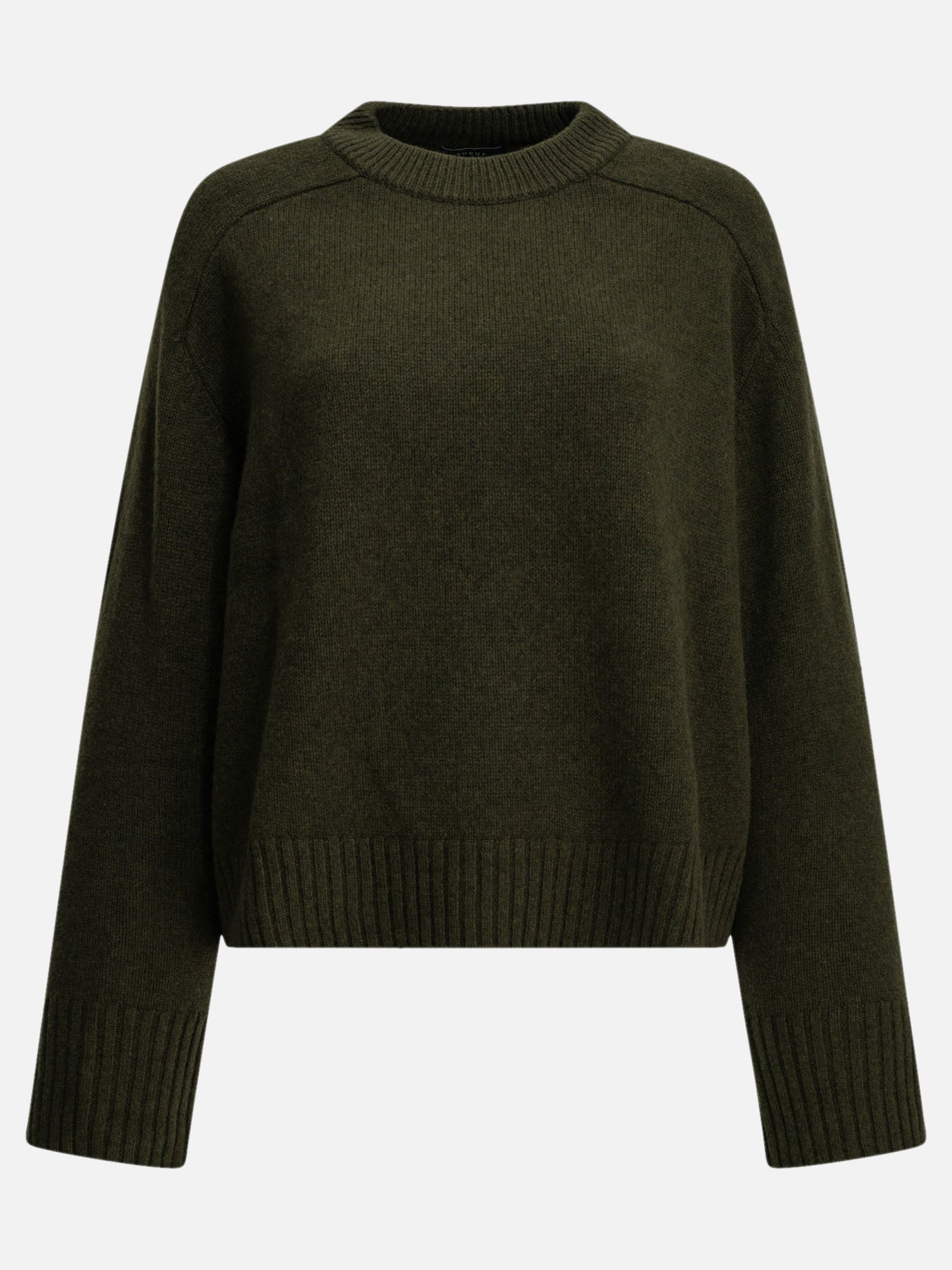 Soeur "Will" Crew-Neck Sweater Green - VIETTI