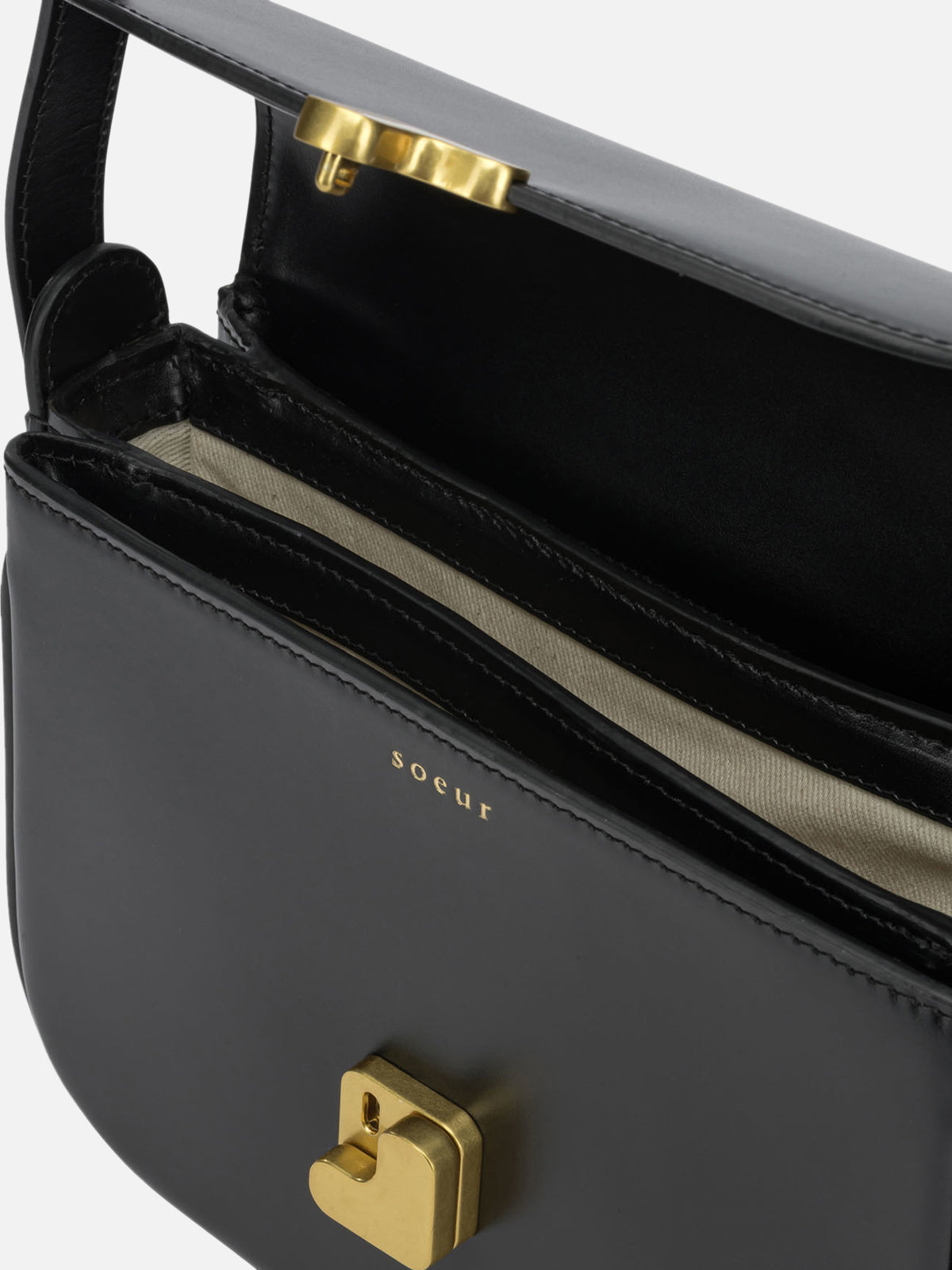Soeur Borsa a tracolla "Bellissima" piccola Nero - VIETTI