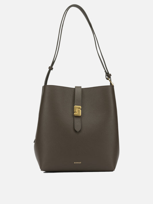 Soeur "Bello" Small Shoulder Bag Brown

