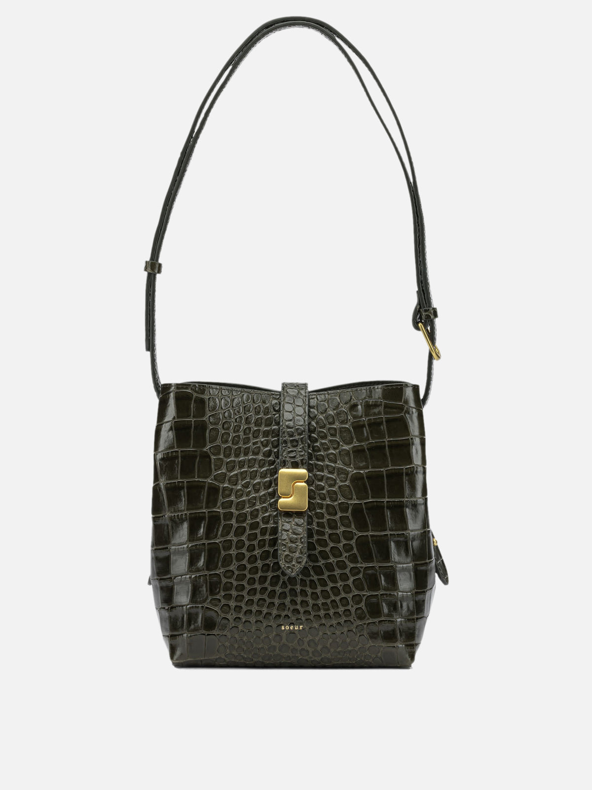 Soeur "Bello" Small Shoulder Bag Green

