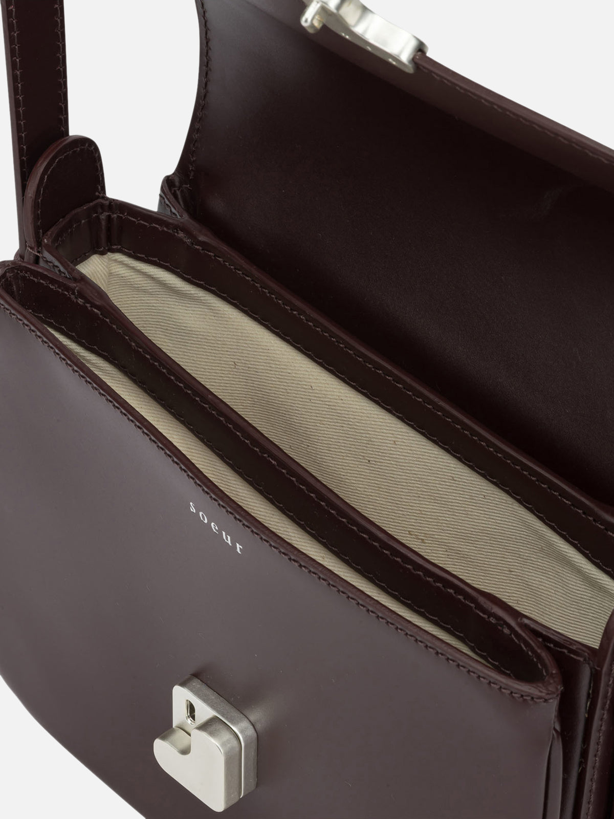 Soeur "Bellissima" Small Shoulder Bag Bordeaux

