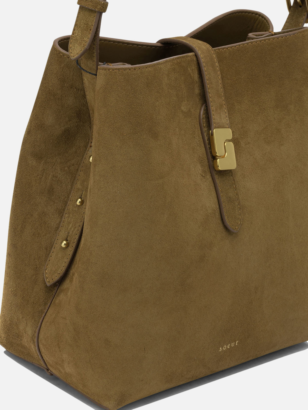 Soeur "Bello" Small Shoulder Bag Brown - VIETTI