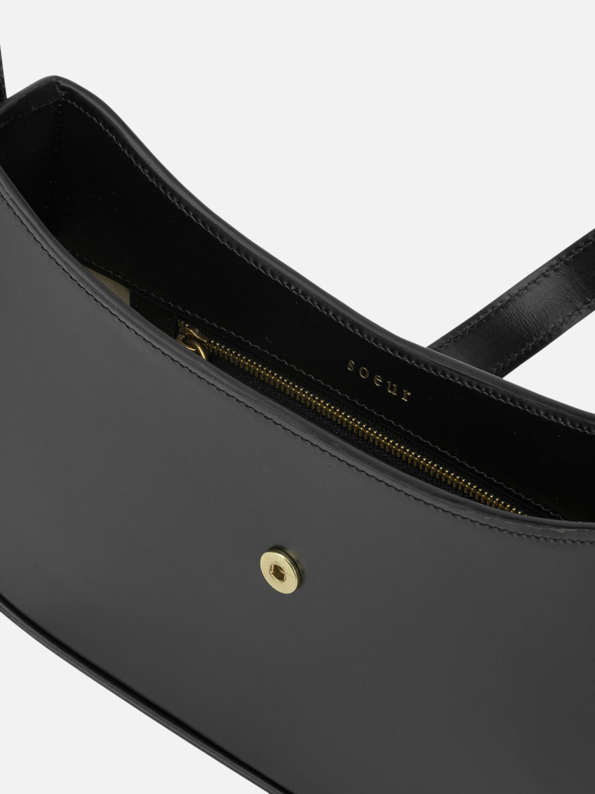Soeur "Bonnie" Small Shoulder Bag Black