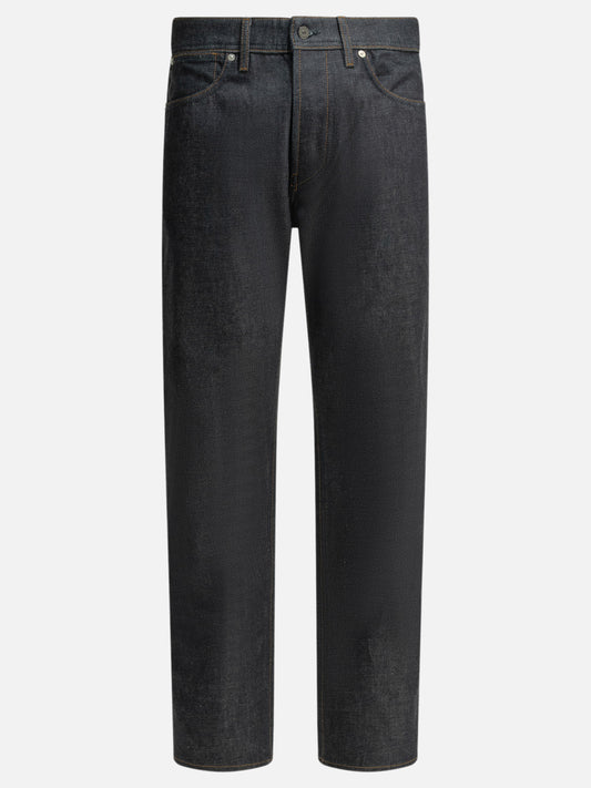 Straight-leg jeans Logo  Blue - Stone Island Men | PLP | VIETTI Online Store 
