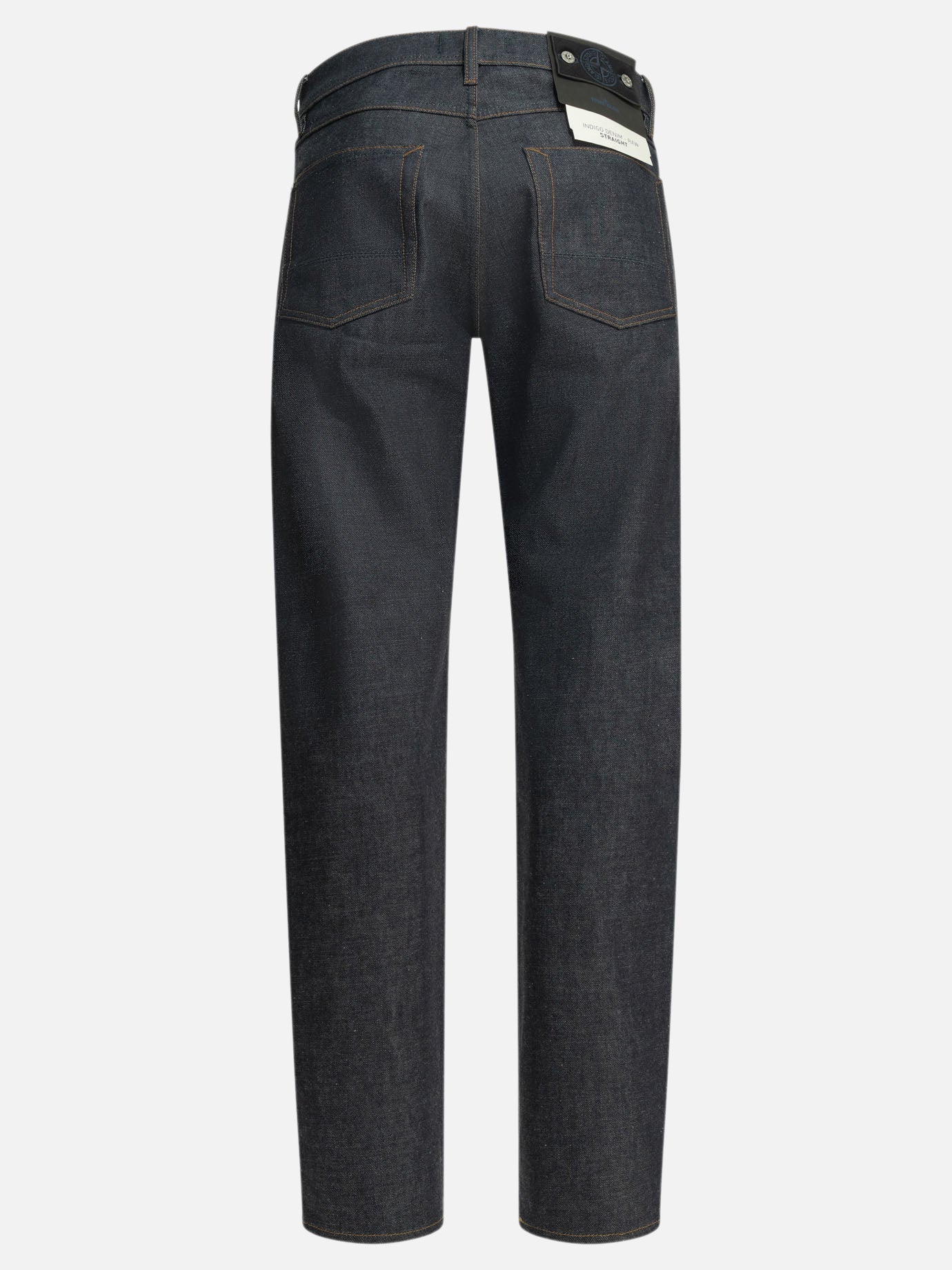 Straight-leg jeans Logo  Blue - Stone Island Men | PDP | VIETTI Online Store | Zoom-Modal_2
