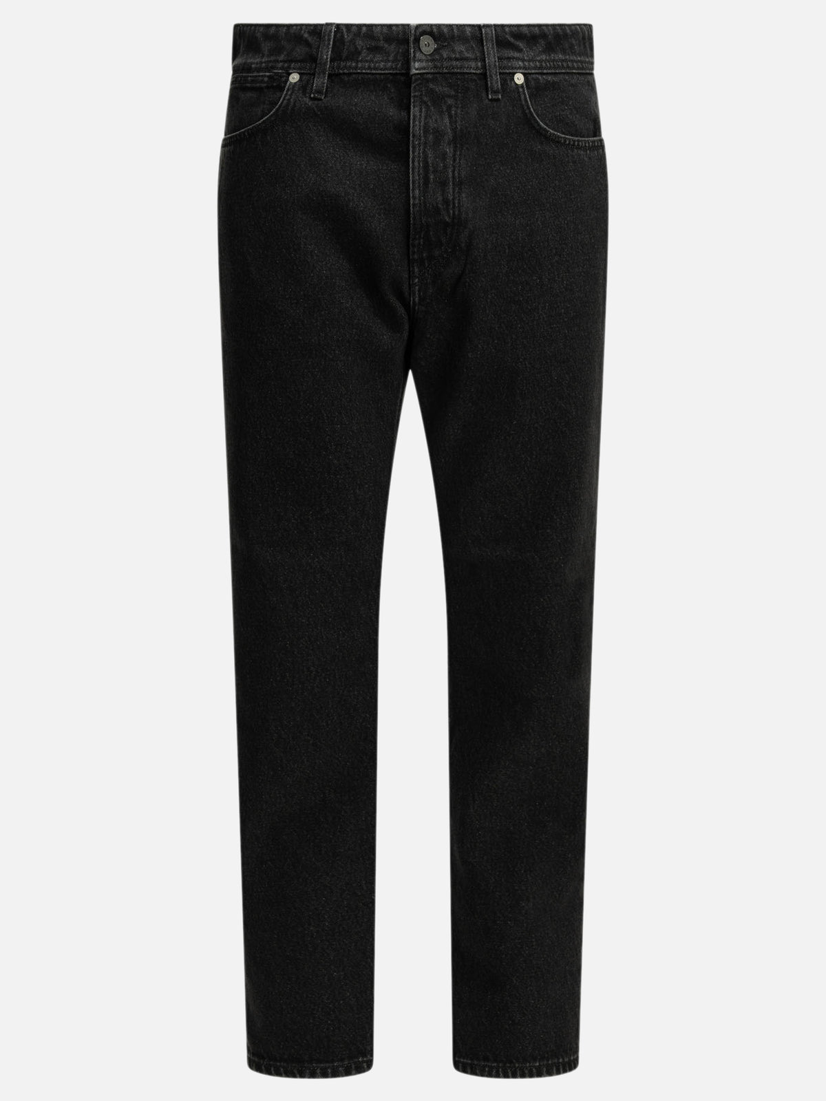 Stone Island "Denim-Raw" Straight-Leg Jeans Black - VIETTI