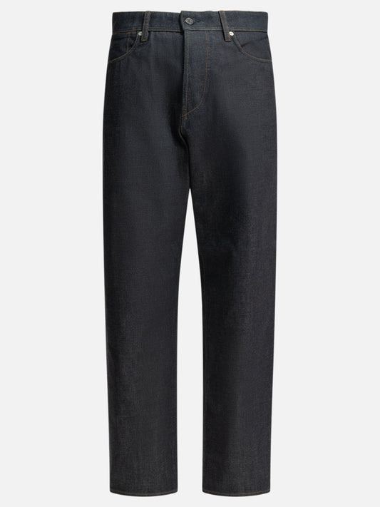 Straight-leg jeans Solid colour  Blue - Stone Island Men | PLP | VIETTI Online Store 
