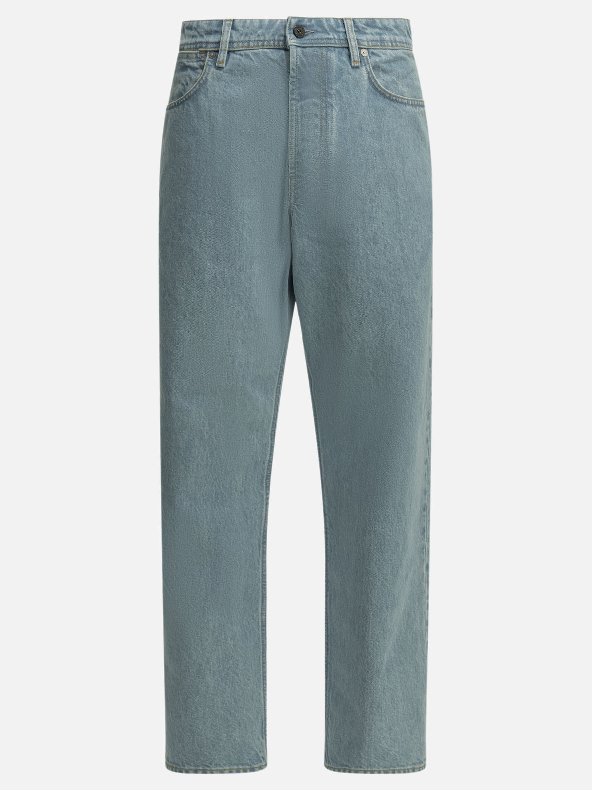 Stone Island "Denim-Raw" Straight-Leg Jeans Light blue