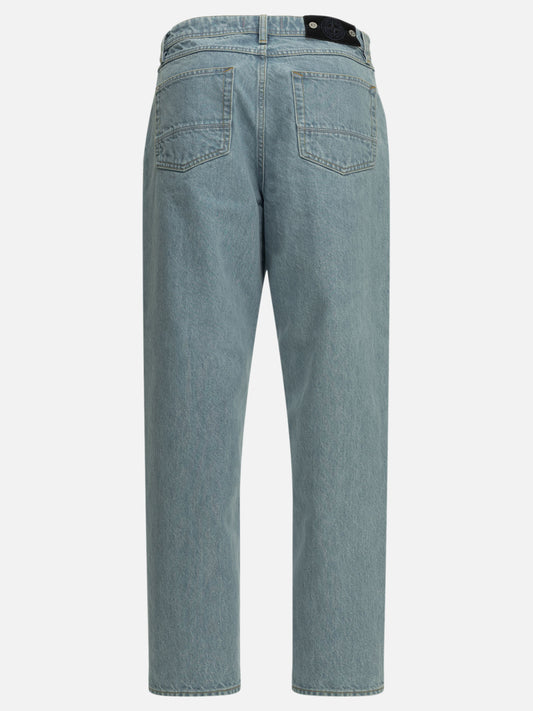 Stone Island "Denim-Raw" Straight-Leg Jeans Light blue


