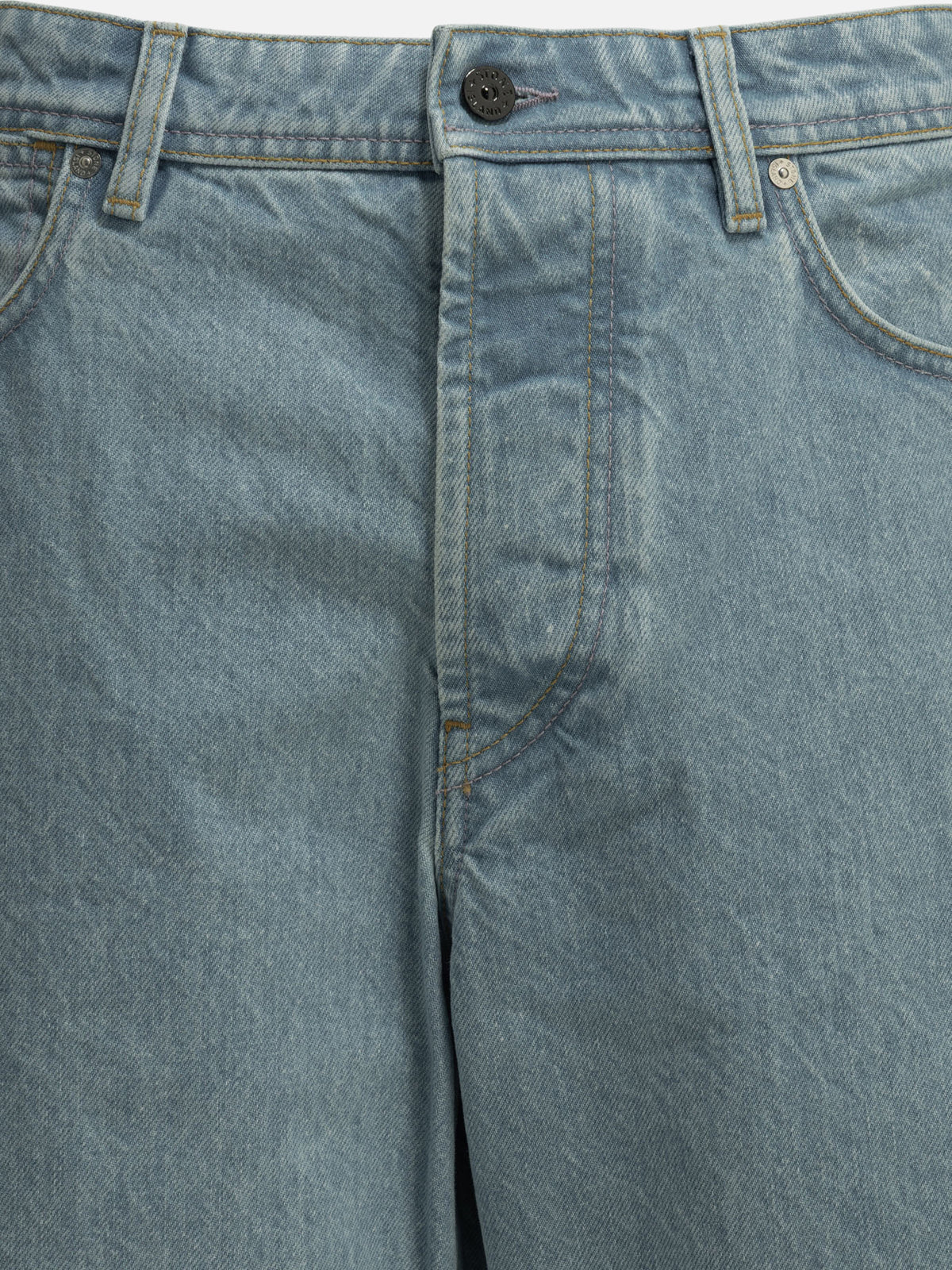 Stone Island Jeans a gamba dritta "Denim-Raw" Azzurro - VIETTI