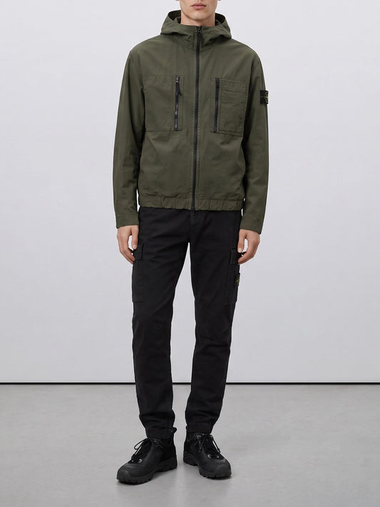 Overshirt jackets Logo  Green - Stone Island Men | PLP | VIETTI Online Store | 2
