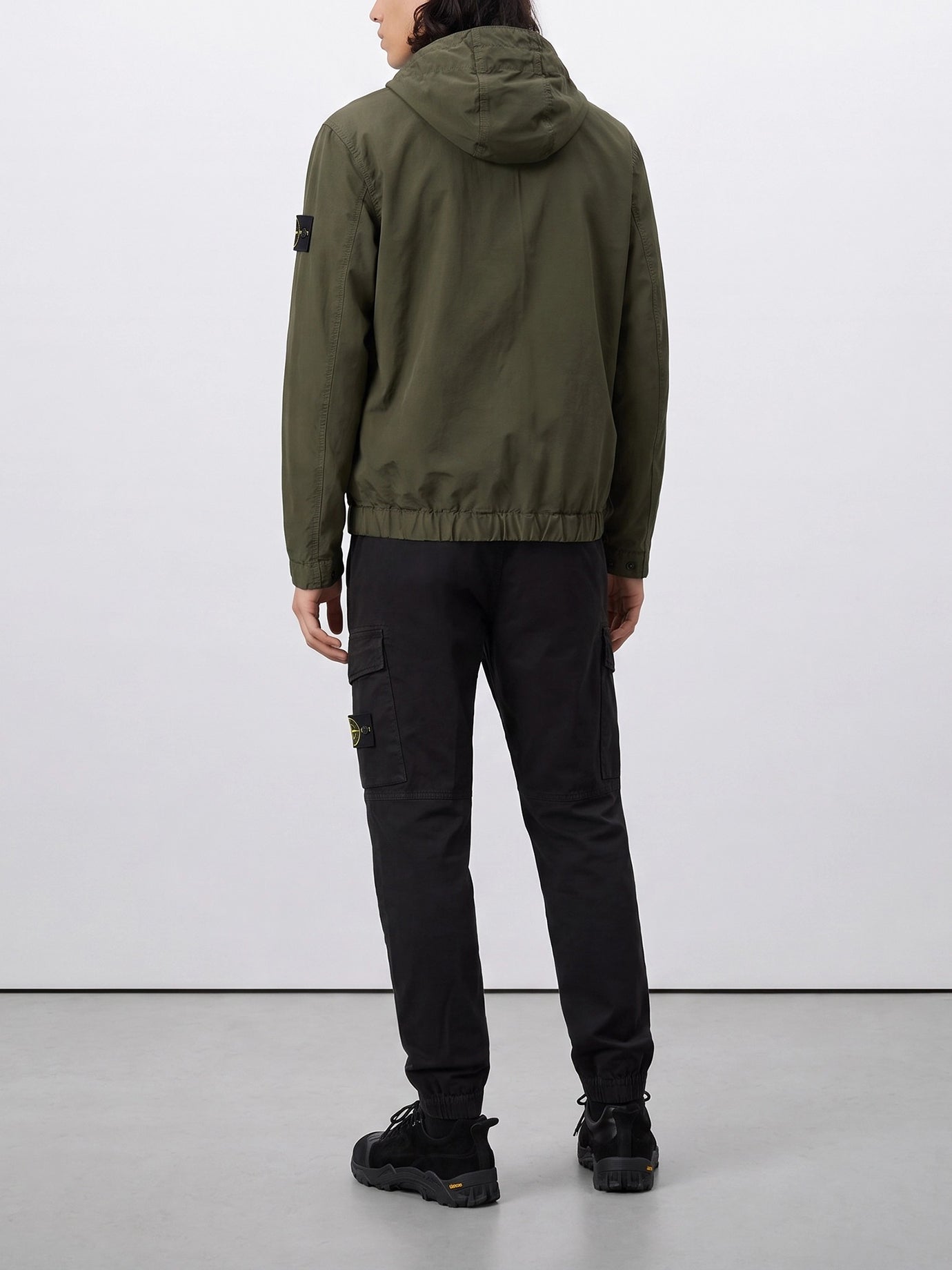 Overshirt jackets Logo  Green - Stone Island Men | PDP | VIETTI Online Store | Zoom-Modal_3
