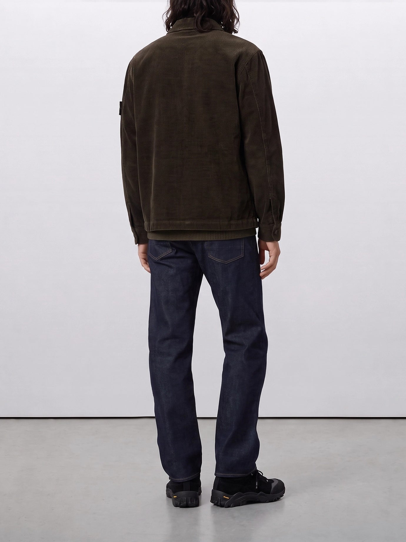 Giacche overshirt Logo  Marrone - Stone Island Uomo | PDP | VIETTI Online Store | thumbnail_3