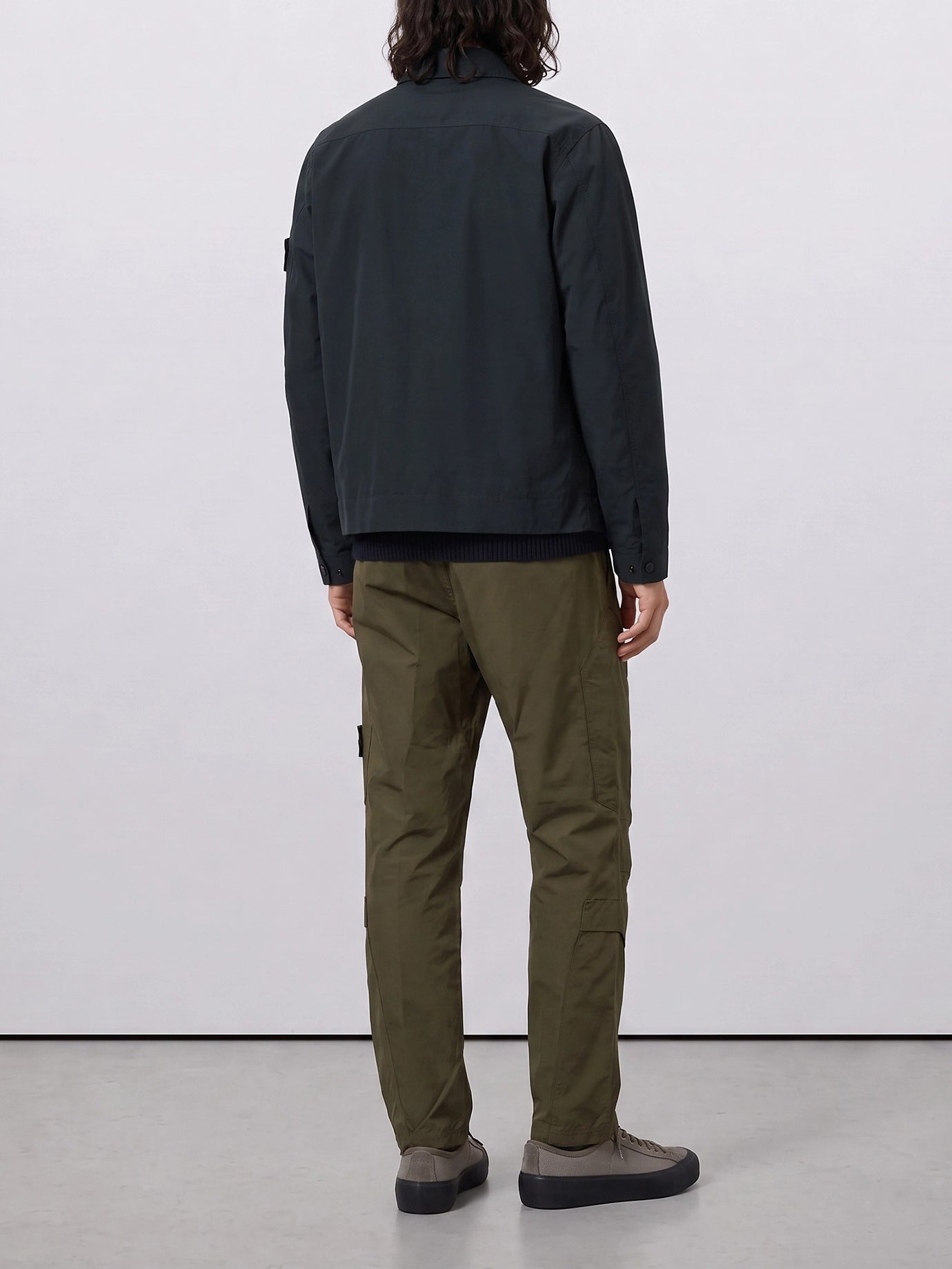 Overshirt jackets Logo  Blue - Stone Island Men | PDP | VIETTI Online Store | thumbnail_3