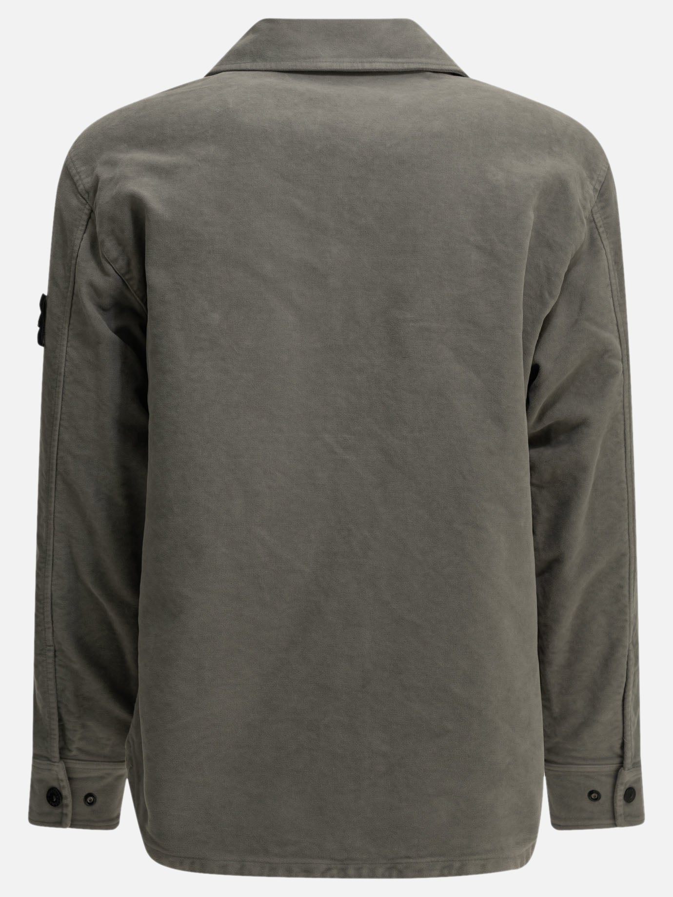 Camicie casual Logo  Grigio - Stone Island Uomo | PDP | VIETTI Online Store | Zoom-Modal_2

