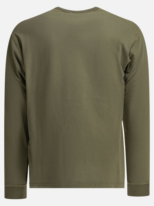 T-shirt girocollo Logo  Verde - Stone Island Uomo | VIETTI Online Store | 2
