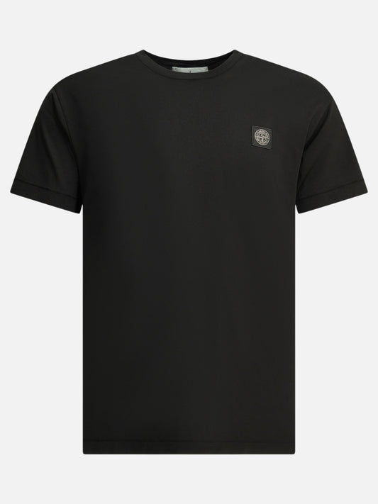 Crewneck t-shirts Logo  Black - Stone Island Men | PDP | VIETTI Online Store 
