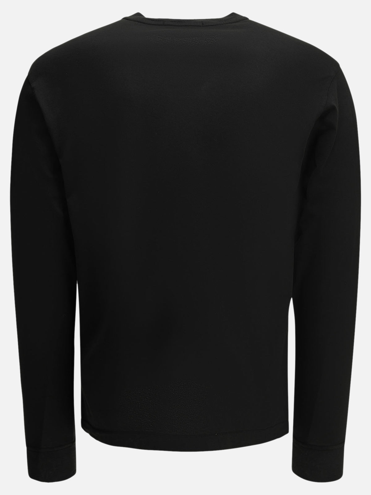 Stone Island Crewneck T-shirt with logo Black