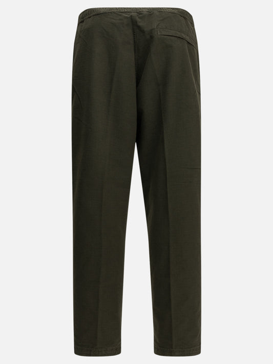 Cargo & parachute trousers Logo  Green - Stone Island Men | PDP | VIETTI Online Store | 2
