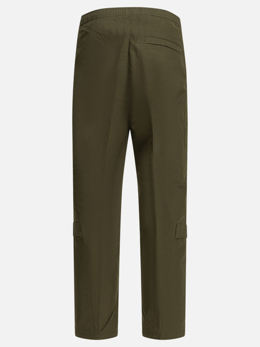 Cargo & parachute trousers Logo  Green - Stone Island Men | PDP | VIETTI Online Store | 2
