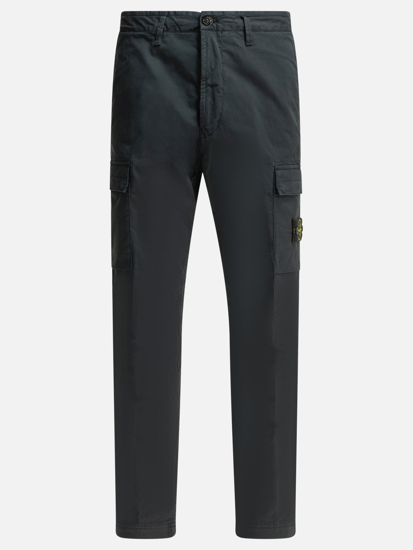 Cargo & parachute trousers Logo  Blue - Stone Island Men | PDP | VIETTI Online Store | thumbnail