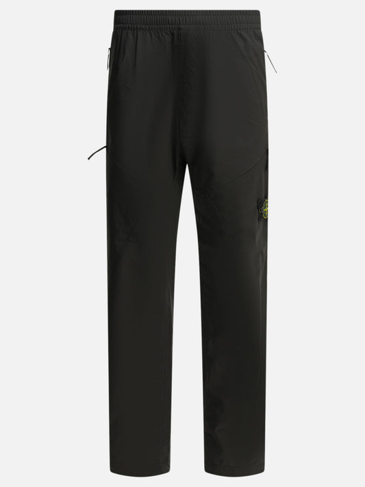 Technical trousers Logo  Black - Stone Island Men | PDP | VIETTI Online Store 
