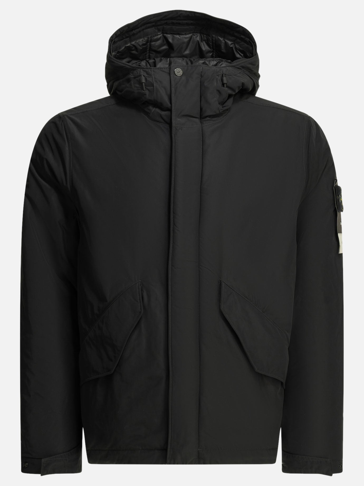 Down jackets Logo  Black - Stone Island Men | PDP | VIETTI Online Store | Zoom-Modal
