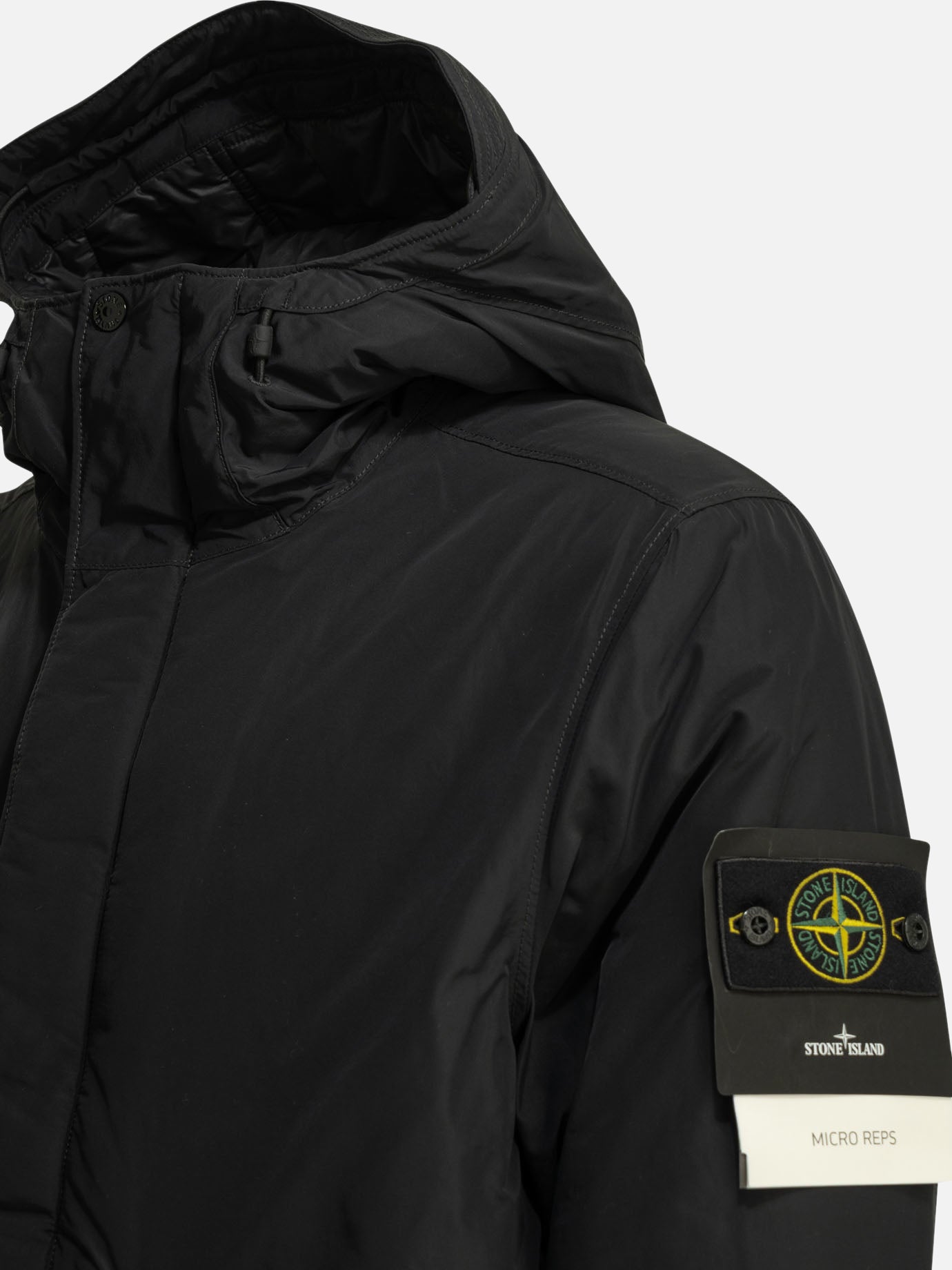 Down jackets Logo  Black - Stone Island Men | PDP | VIETTI Online Store | Zoom-Modal_3
