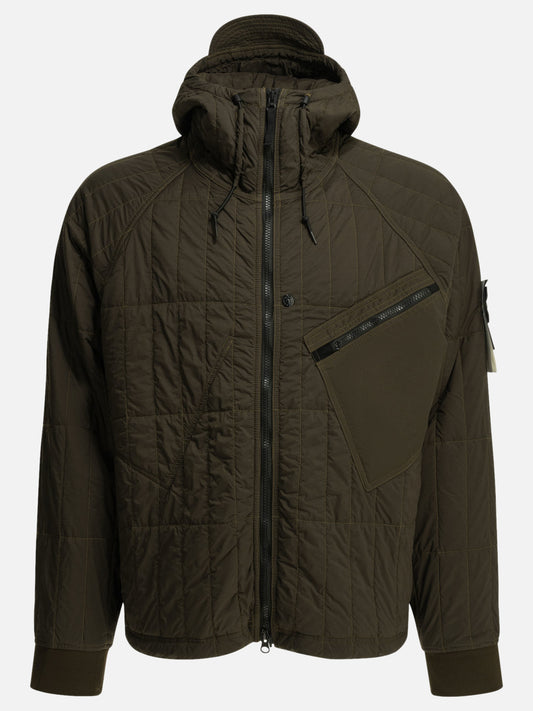 Giacche leggere & Trapuntate Logo  Marrone - Stone Island Uomo | PDP | VIETTI Online Store 

