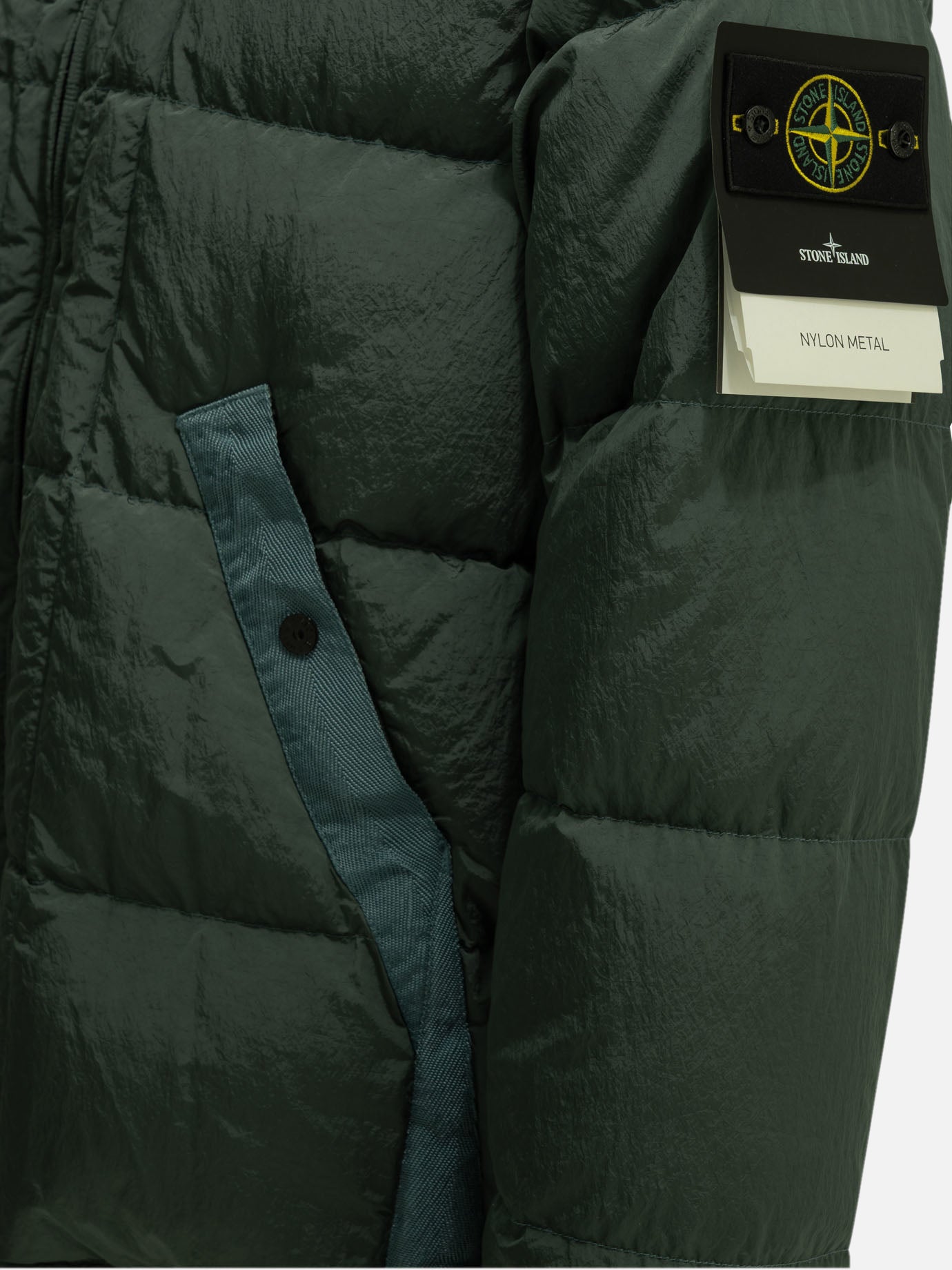 Down jackets Logo  Green - Stone Island Men | PDP | VIETTI Online Store | Zoom-Modal_3
